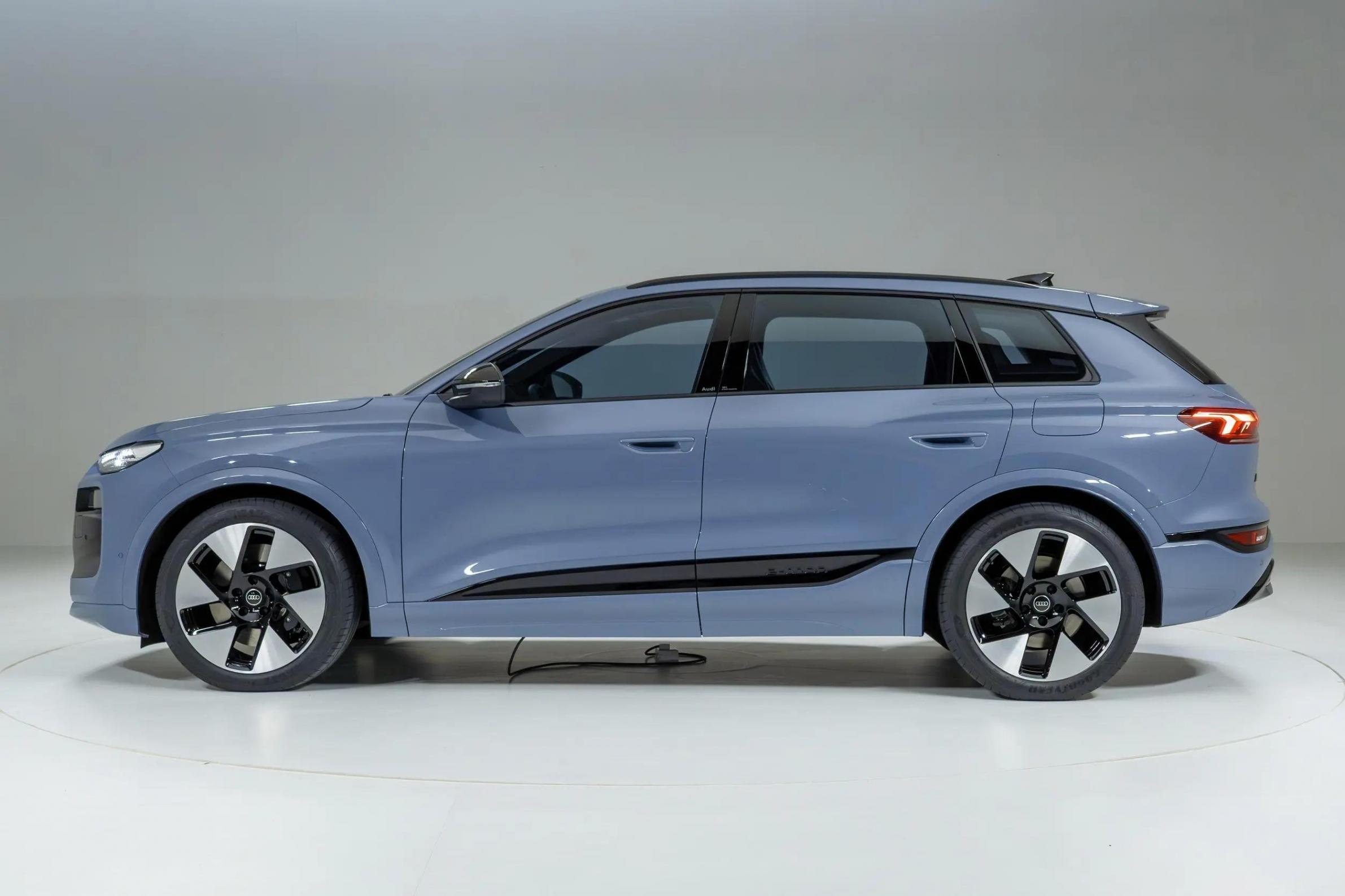 来自奥迪一汽ppe平台的纯电中型suv,全新奥迪q6l e-tron解析